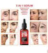 ARFA Cosmetics 5-in-1 Skin Whitening Serum with Hyaluronic Acid, Niacinamide, Vitamin C, Glutathione, Vitamin E - Anti-Aging & Spot Reducing Formula, 30ml